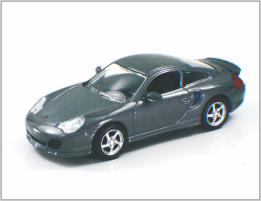 1/43 druckgegossene Ruß-Legierungs-kundenspezifische Modellbau-Autos Porsche 911 Turbo für Sammlung fournisseur