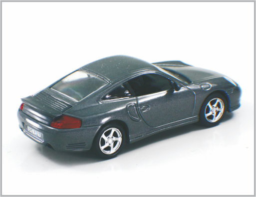 1/43 druckgegossene Ruß-Legierungs-kundenspezifische Modellbau-Autos Porsche 911 Turbo für Sammlung fournisseur