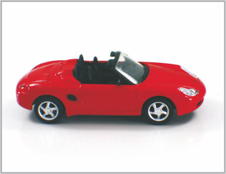 1/43 goss rote Legierungs-kundenspezifische Modellbau-Autos Porsche Boxster für Sammlung u. Geschenk druck fournisseur