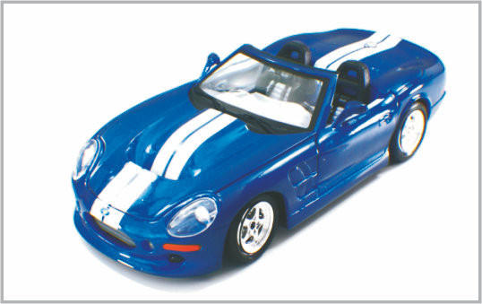 Druckgegossene Legierungs-blaue kundenspezifische Modellbau-Autos Shelby-Minireihe 1999 1 als Geschenk fournisseur