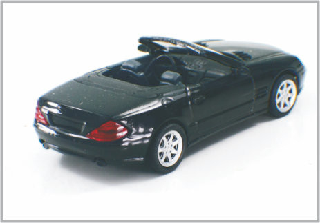 Druckgegossener Legierungs-heller schwarzer kundenspezifischer Modellbau-Autos Merceds-Minibenz Cl600 als Geschenk fournisseur