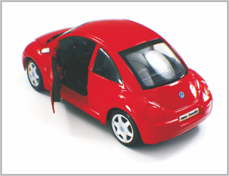 Druckgegossene Legierungs-rote kundenspezifische Modellbau-Miniautos Volkswagen New Beetle als Geschenk fournisseur