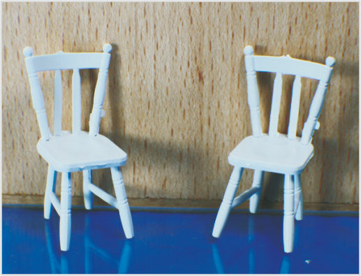 0425-02 / 0430-02 Architektonische Scale Model Home Furnishing Tische und Stühle fournisseur
