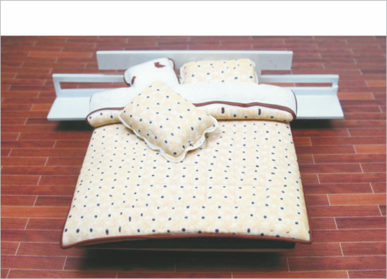 CH6064 01:20 / 01:25 / 01:30 / 01:50 / 75 / Custom Architektur Modell Möbel Keramik Bett von 1:100 fournisseur