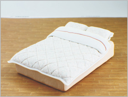 CH06052 01:20 / 01:25 / 01:30 / 01:50 / 75 / Custom Architektur Modell Möbel Keramik Bett von 1:100 fournisseur