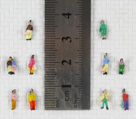 P200-10 C mit HO Architekturmaßstab Modell Menschen gemalt Zahlen 1.0 cm fournisseur